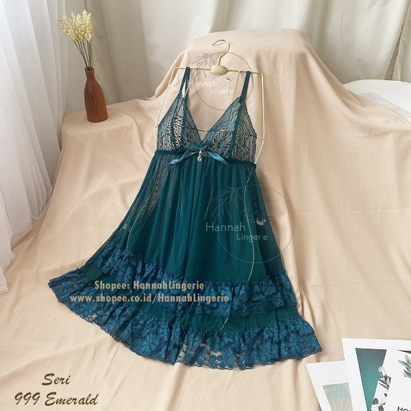 Premium Lingerie L XL XXL, Baju Tidur Transparan Seksi Cantik Hot Ukuran Besar Jumbo Big Size 999 956