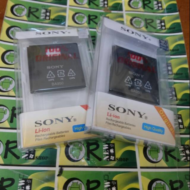 Batre Baterai Baterry Sony Xperia ZR BA950 BA 950 Original
