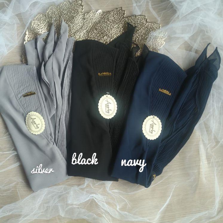 HIJAB BERGO KHIMAR HOODIE MANPRIS (MANTUL PRISKET) ORI AYYUBIY BAHAN CERUTYBABYDOL ARMANY "Bag31au22