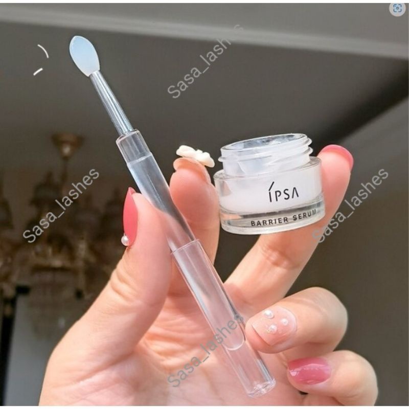 Silicon Lip brush with cover