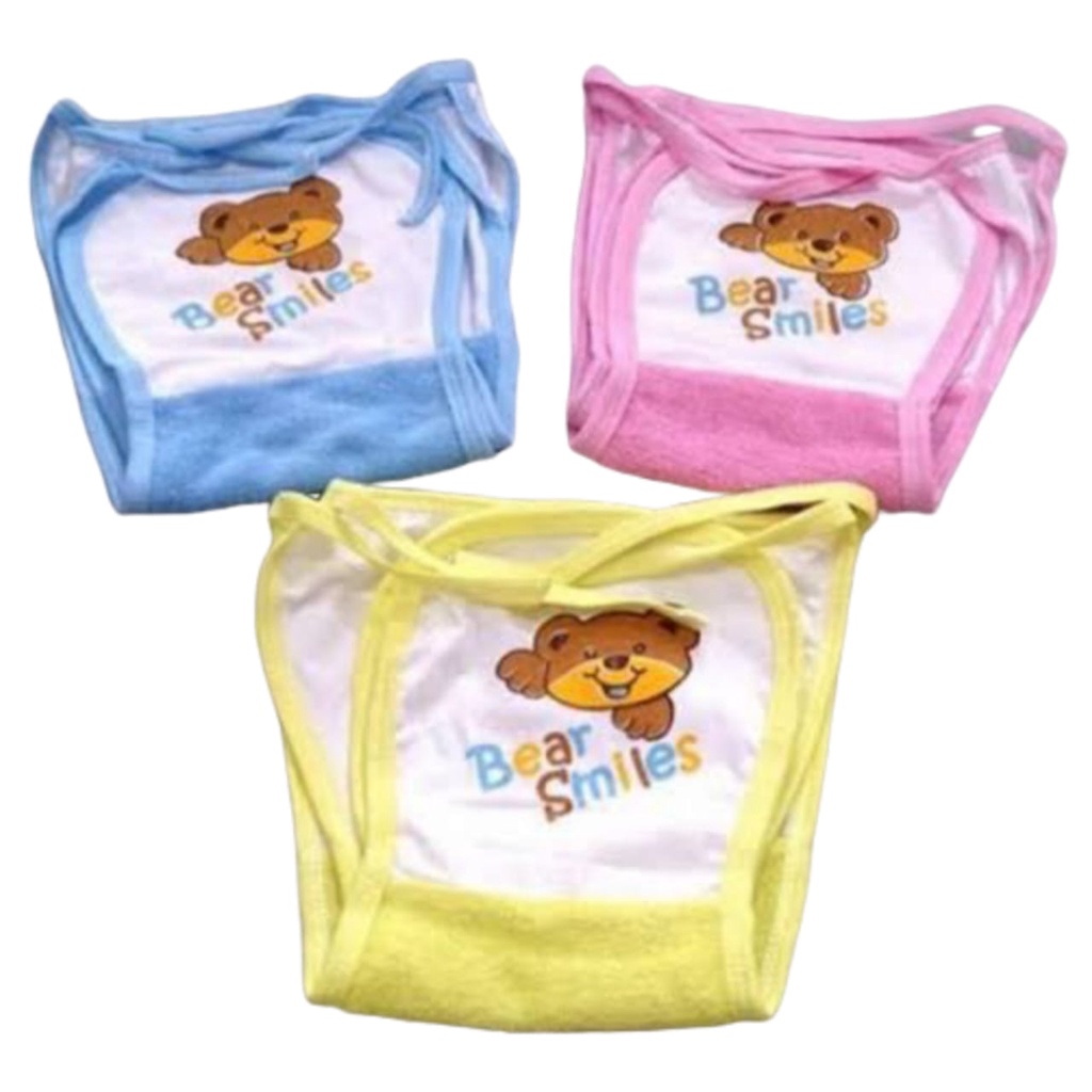 6 Pcs Popok Handuk Bayi SNI - Setengah Lusin Popok Bahan Handuk Murah