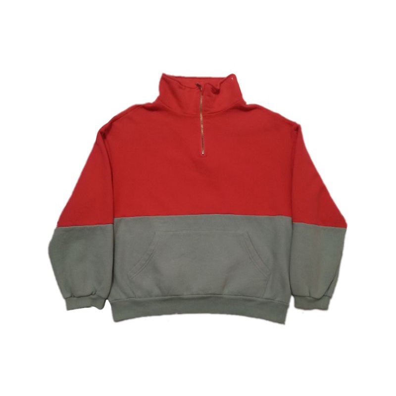 I'M VELY HALFZIP / JAKET HALFZIP / JACKET HALFZIP / SWEATER HALFZIP/ HALFZIP TWO COLOUR