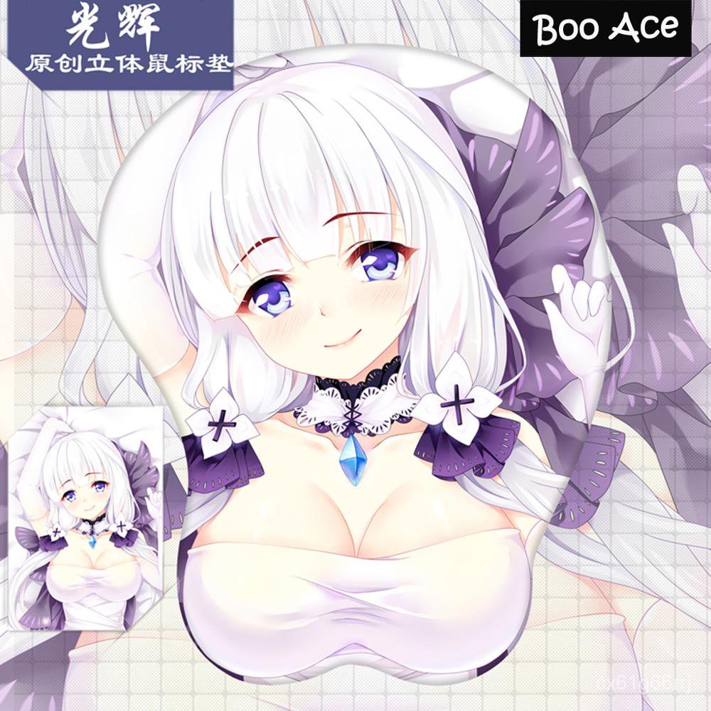 Azur Lane - Illustrious  Anime 3D Soft Mouse Pad
