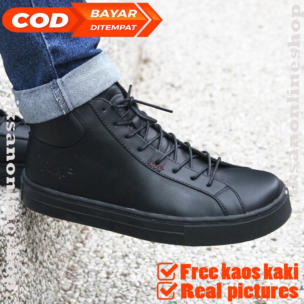 BRADLEYS Sepatu Pria Boot Kulit Original Premium Shoes Leather