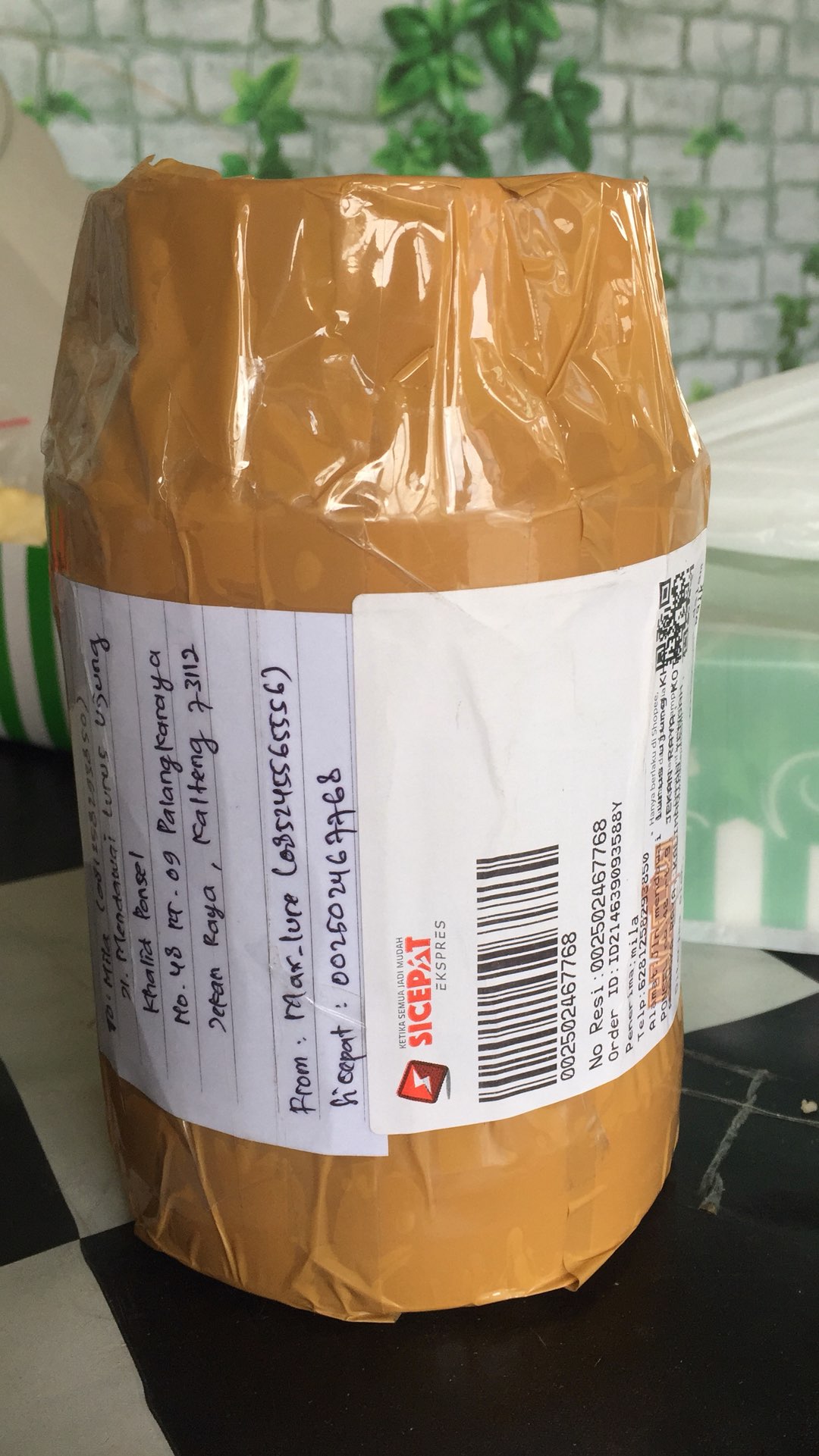 Double Hook No.1 Black Nikel