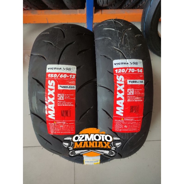 Paket Ban Maxxis Victra 120/70-14 & 150/60-13 (ADV & PCX160)