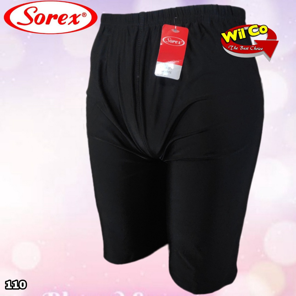 K110 - (Harga Per 1 Potong) SHORTPANTS CELANA DALAM STRETCH PENDEK WANITA SOREX FREE SIZE