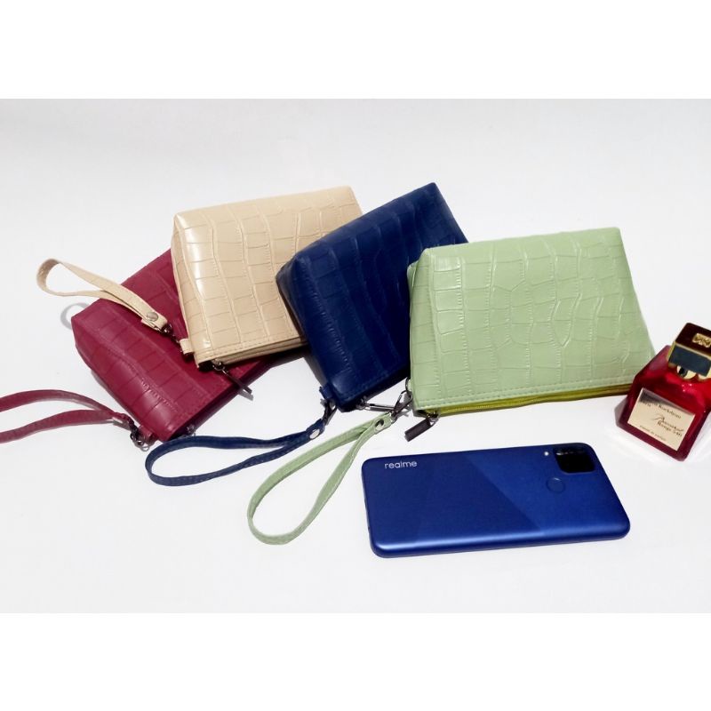 pouch wanita hp / dompet wanita / dompet kosmetik handphone