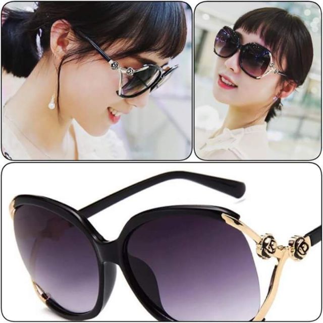 (COD) Kacamata Hitam Model Korean Sunglasses Bahan Metal MALL SHOPPING