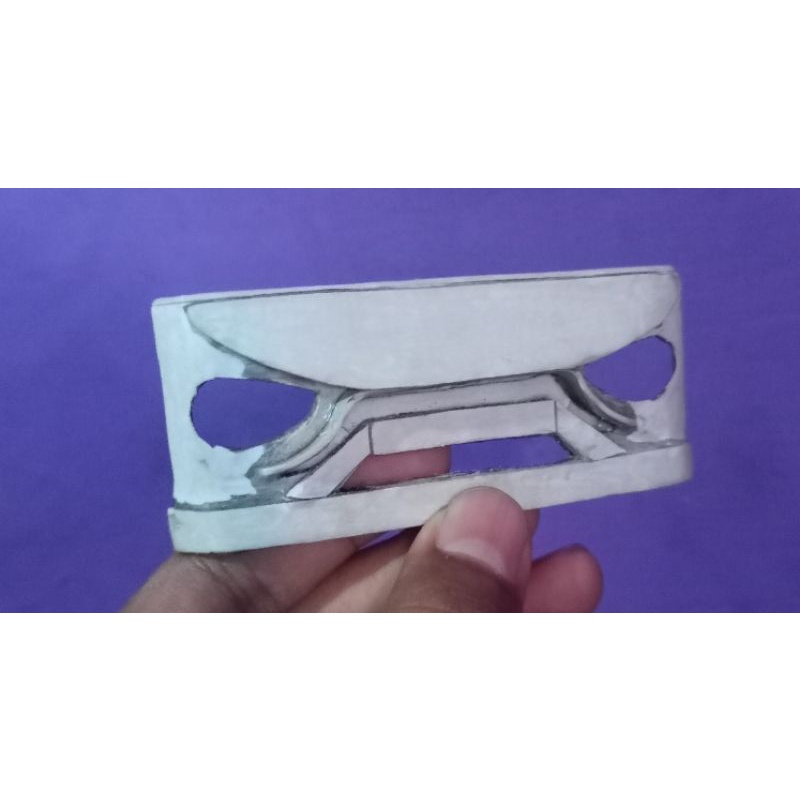 bemper miniatur truk plastik||truk plastik||mentahan