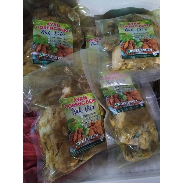 

Ayam Goreng Laos Siap Masak (Frozen) Plus Sambal Botol