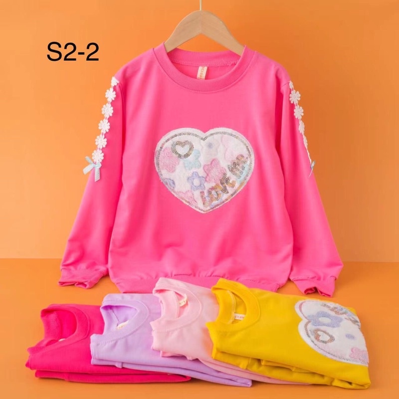 Sweater Anak Perempuan Import Usia 2 TAHUN- 5Tahun/ Pakaian Anak 100% Import