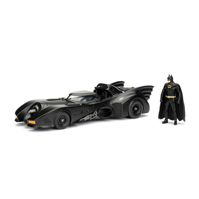 MAINAN Jada Batmobile 1:24 1989 Batmobile w/Batman Figure 98260 MURAH