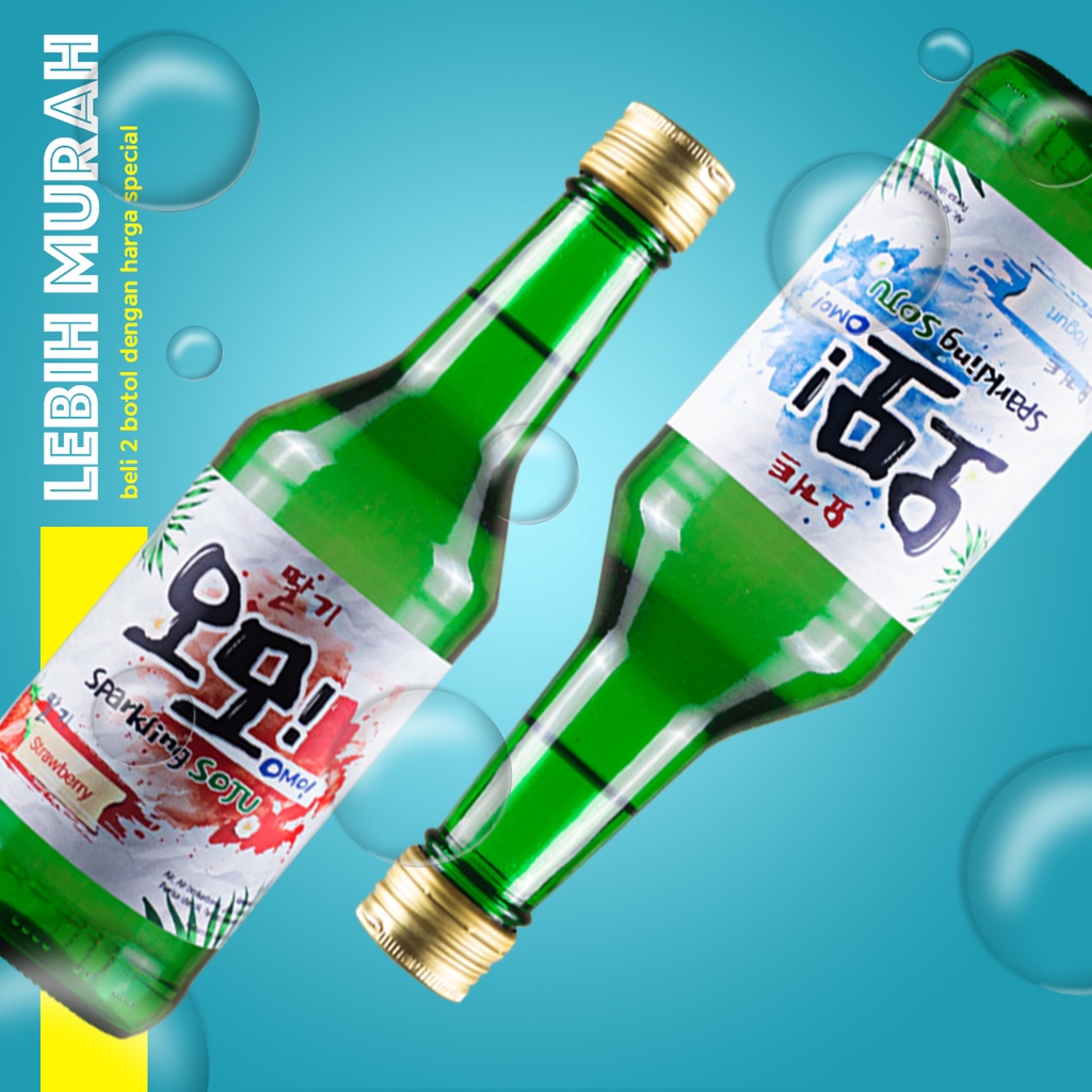 

Omo! Bundling 2 korean mocktail drink