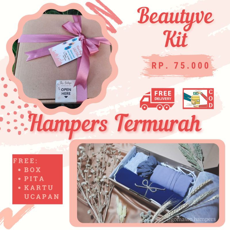 

Hampers Parsel Lebaran Hijab Termurah|Hampers Wisuda|Hampers Sidang|Hampers Ulang Tahun|Hadiah Sempro|Kado Termurah