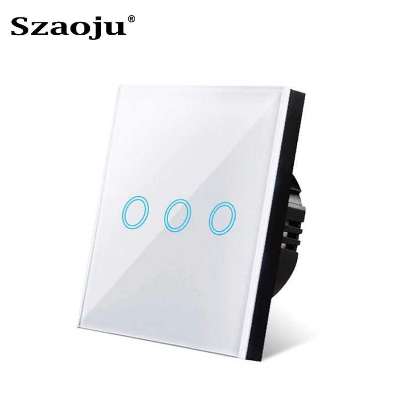 Szaoju Saklar Lampu Luxury Touch LED Light Panel - AO-001