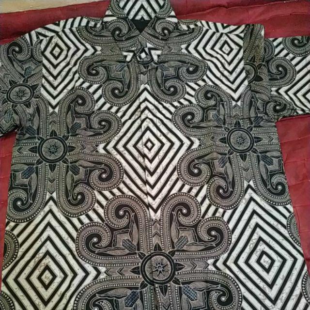 Amusta Batik Pria Batik Pria Lengan Pendek Kemeja Batik Pria Baju Batik Pria Kemeja Batik By Gba