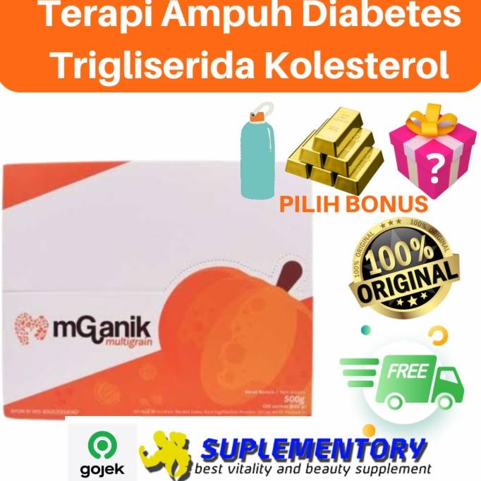 

BISA COD mGanik Multi grain Obat Herbal Penurun Gula Darah Diabetes ASLI /OBAT HERBAL ASAM URAT/OBAT HERBAL PELANGSING/OBAT HERBAL KOLESTEROL/OBAT HERBAL DIABETES