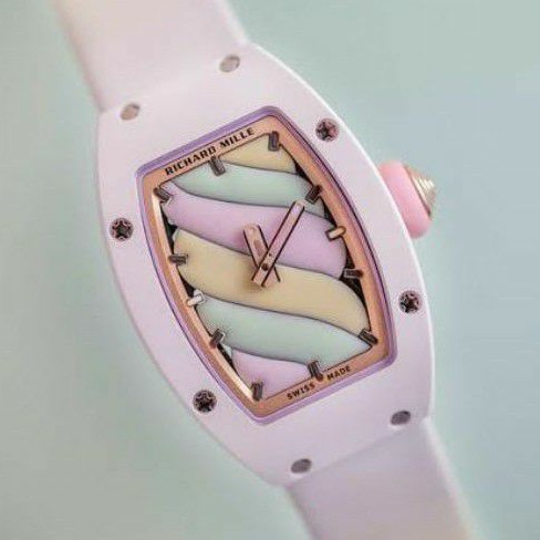 Jam Tangan Mewah RM07-03' Marshmallow Bonbon Collection Ladies