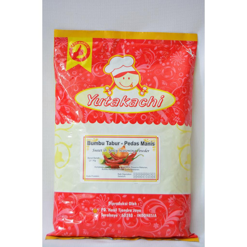 

YUTAKACHI PEDAS MANIS BUBUK 1KG