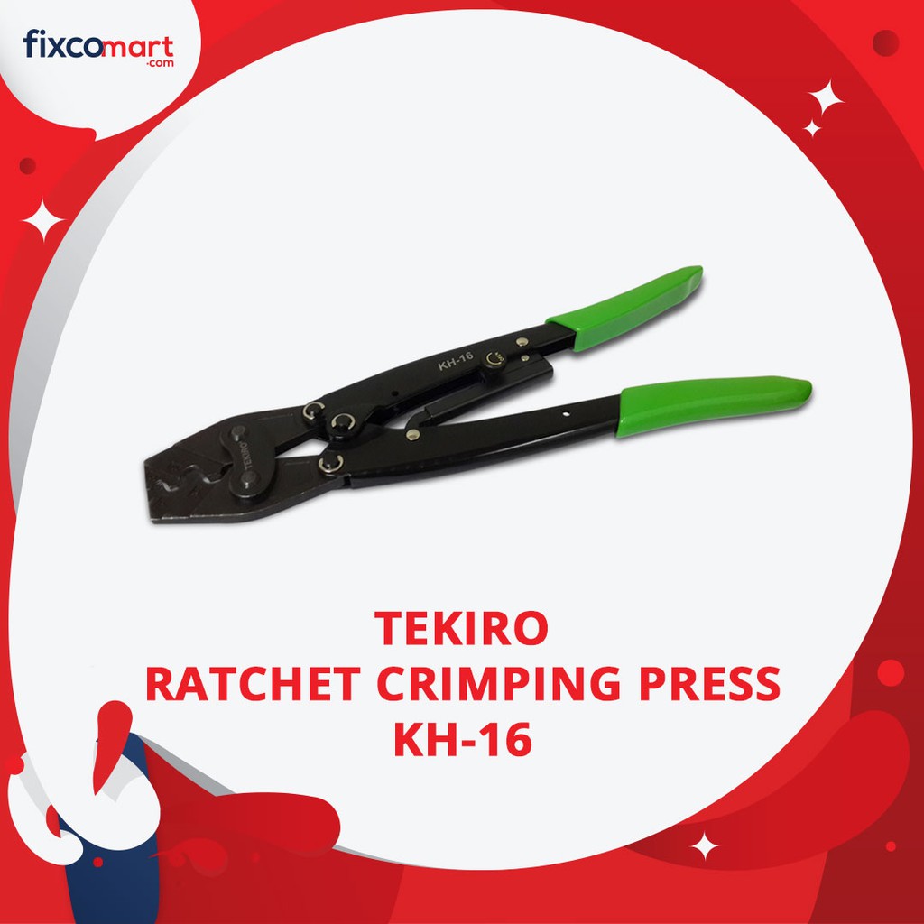 Tekiro Tang Crimping Kh-16 / Ratchet Crimping Press