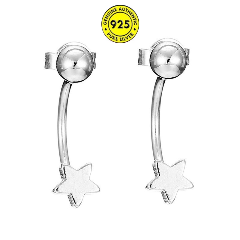 Anting Tusuk Sterling Silver 925 Anti Alergi Untuk Wanita