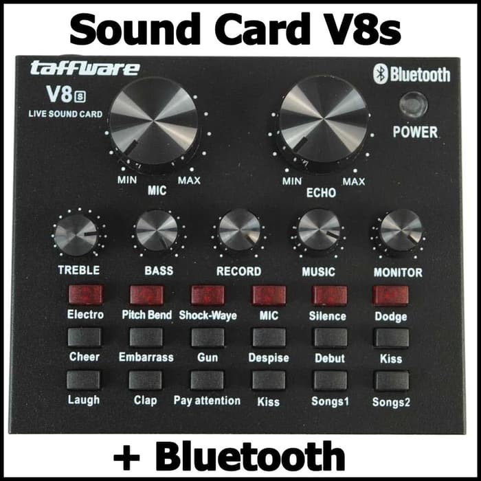 taffstudio Soun   dcard V8S Bluetooth external mixer