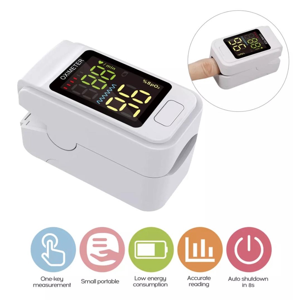 Original FINGERTIP PULSE OXIMETER OKSIMETER SO 811 / ALAT UKUR KADAR OKSIGEN DAN JANTUNG MURAH LED