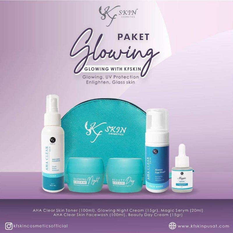 KF SKIN TOSCA / PAKET GLOWING KF SKIN