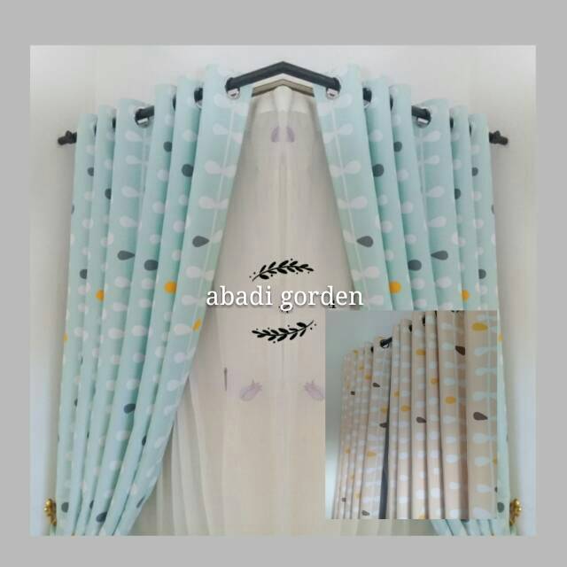 GORDEN BLACKOUT PITA TOSCA  BAHAN 100% BLACKOUT