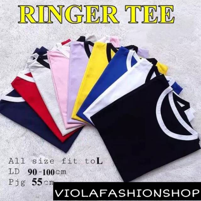 RINGGER TEE POLOS / RINGER TEE POLOS
