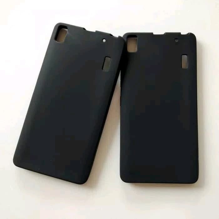 Softcase Lenovo A7000 Plus A7000+ Case Matte Slim Black Matte Case Silicon Casing Hp