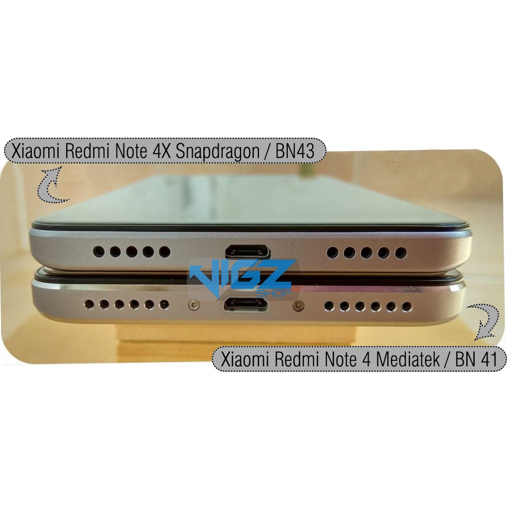 Baterai Xiaomi Redmi Note 4X BN43 Original 100%