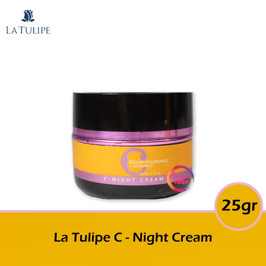 La Tulipe Paket C Series 3pcs (Facial Foam 40gr+Serum 20ml+Night Cream 25gr)