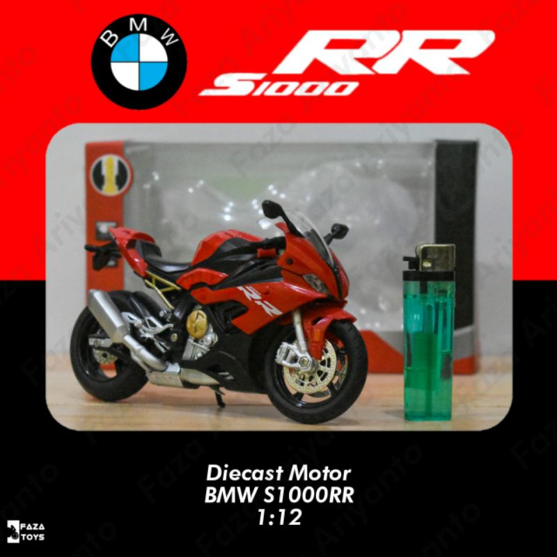 Miniatur Diecast Motor BMW S1000RR