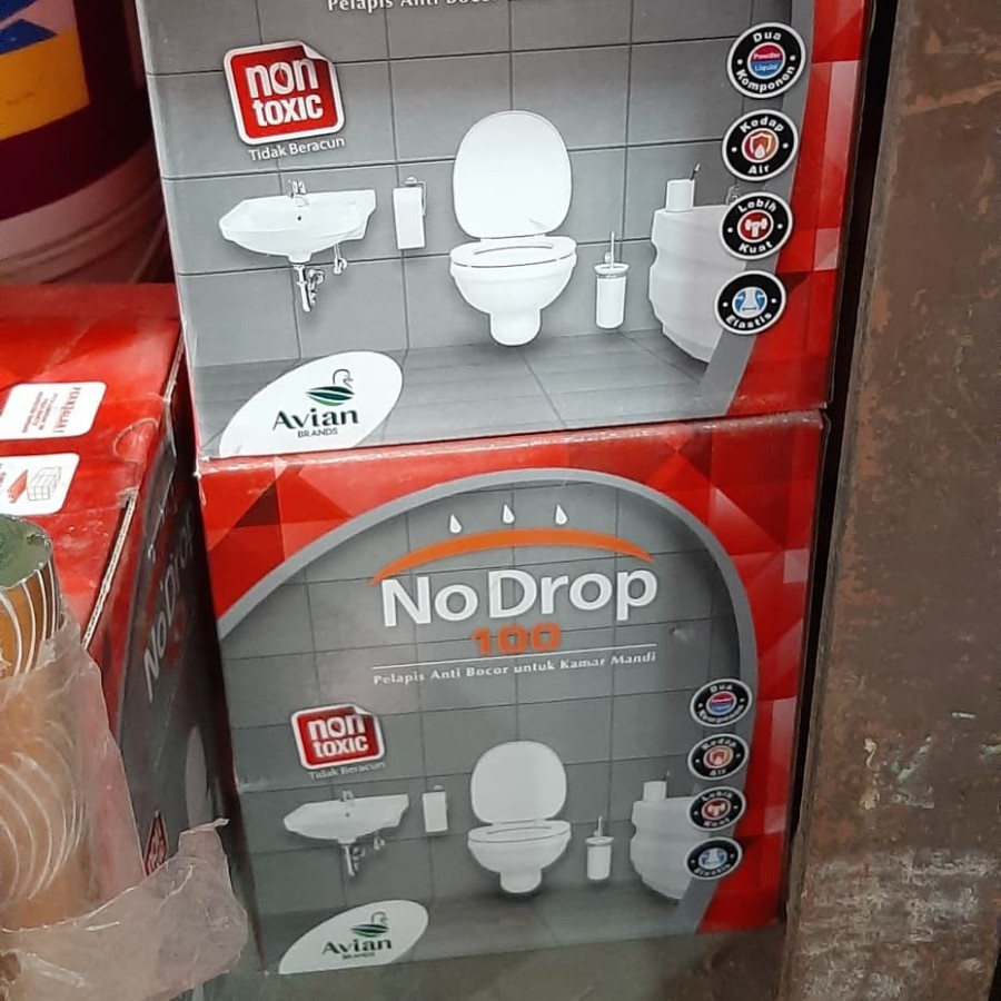 Pelapis Anti Bocor untuk kamar mandi No Drop 100