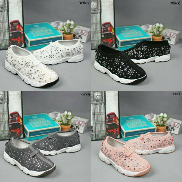 Sepatu Dior M414 /  50240 Luxury Fusion Snowflake Sneakers