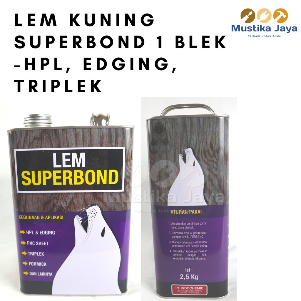 Lem SuperBond Ungu Lem Triplek HPL Kayu Furniture Meja Murah Serbaguna