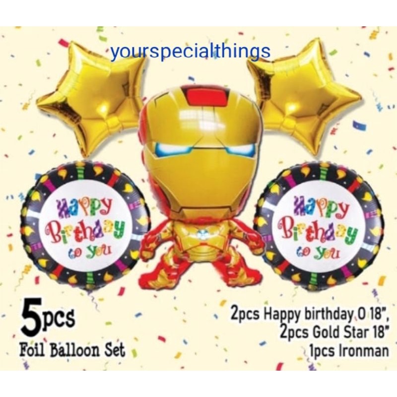 BALON FOIL IRONMAN / IRONMAN / BALON IRONMAN