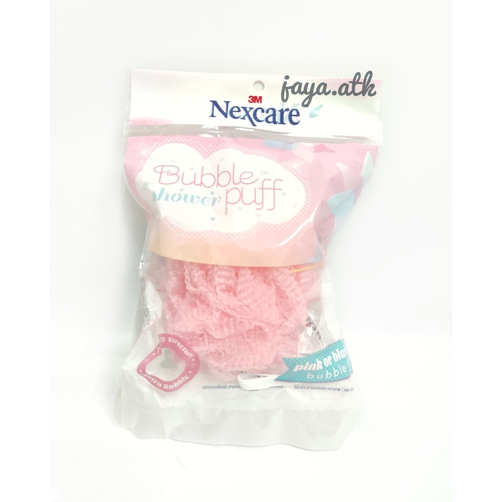 SPONS MANDI NEXCARE SHOWER PUFF BUBBLE SERIES NEXCARE 3M