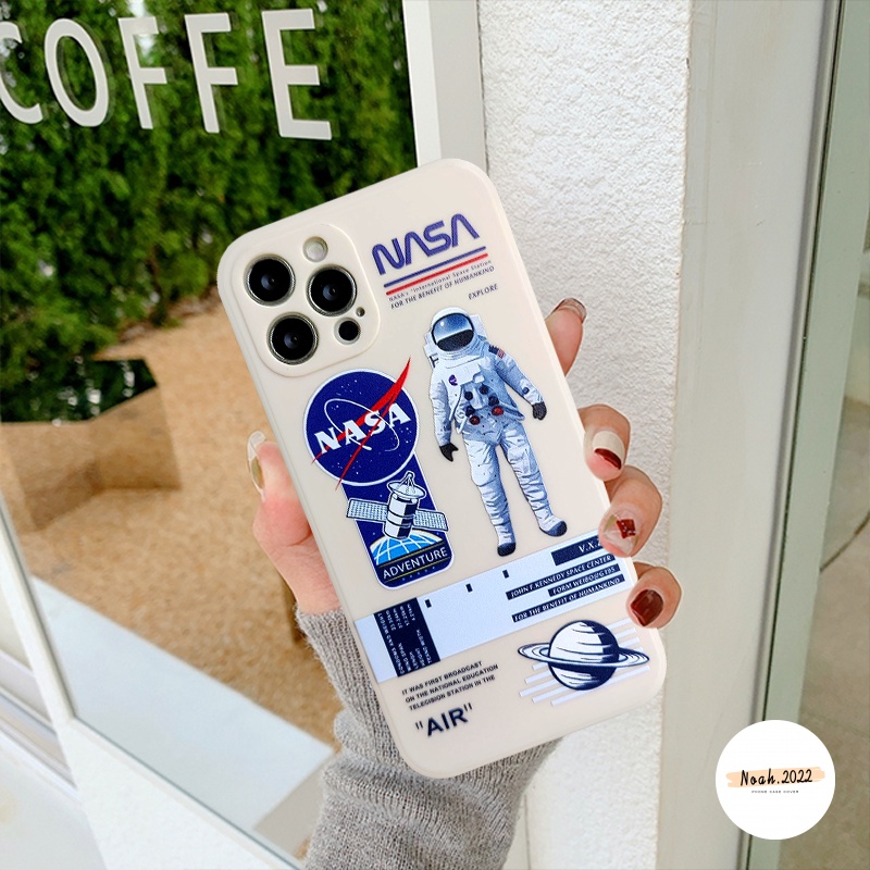 Soft Case TPU Motif Astronot NASA Untuk Samsung A03s A52s A03 A50S A13 A32 A12 A52 A50 A53 A33 A30S A51 A71 A11 M12 A7S A21 A10S A21S A2S