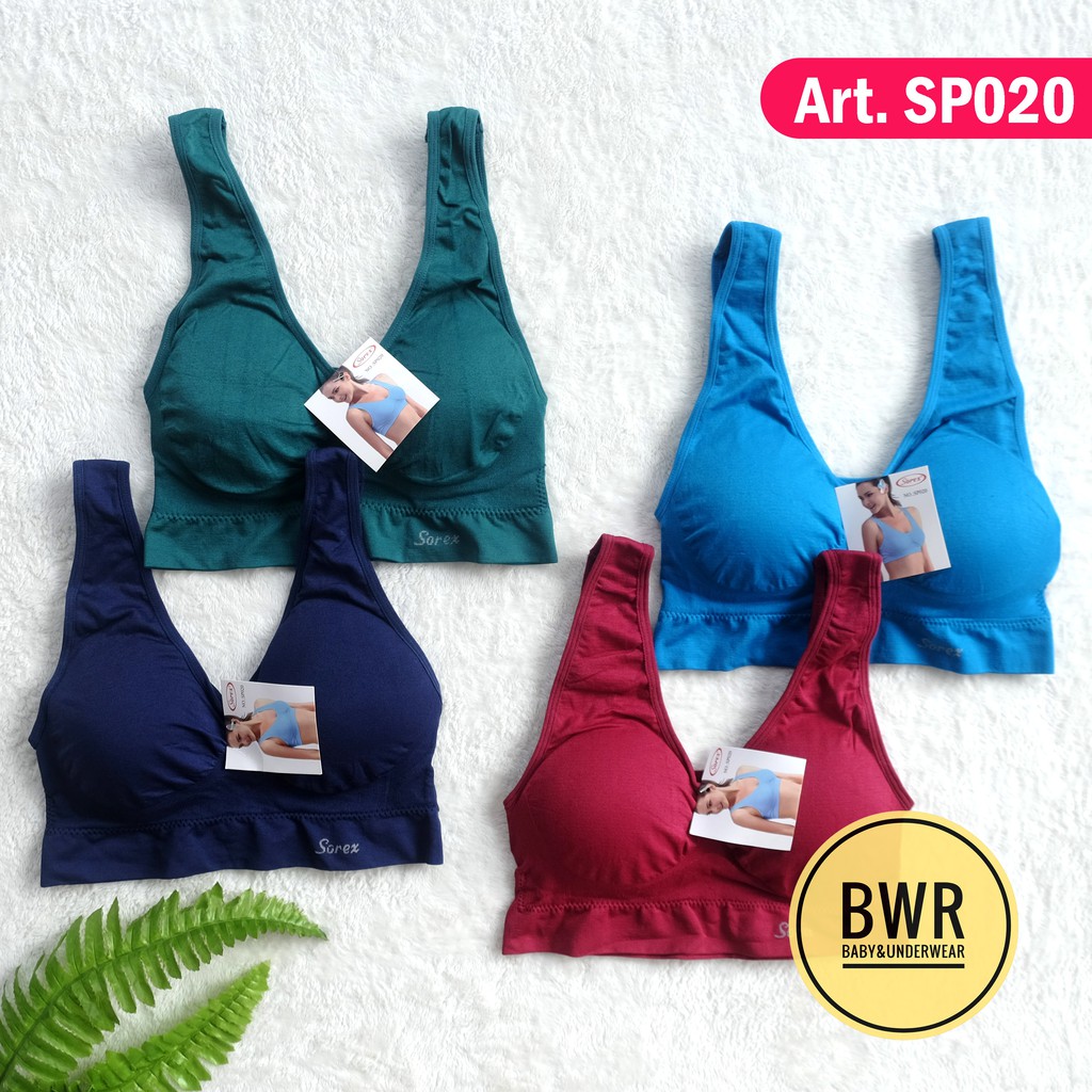 Miniset Sorex SP 020 Polos | Minibra Sport Busa Wanita Dewasa Sp020 - Bwr