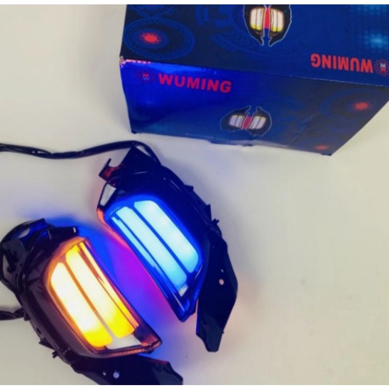 Lampu Sen Sein LED Depan New NMAX 2020 Wumming - Senja Merah