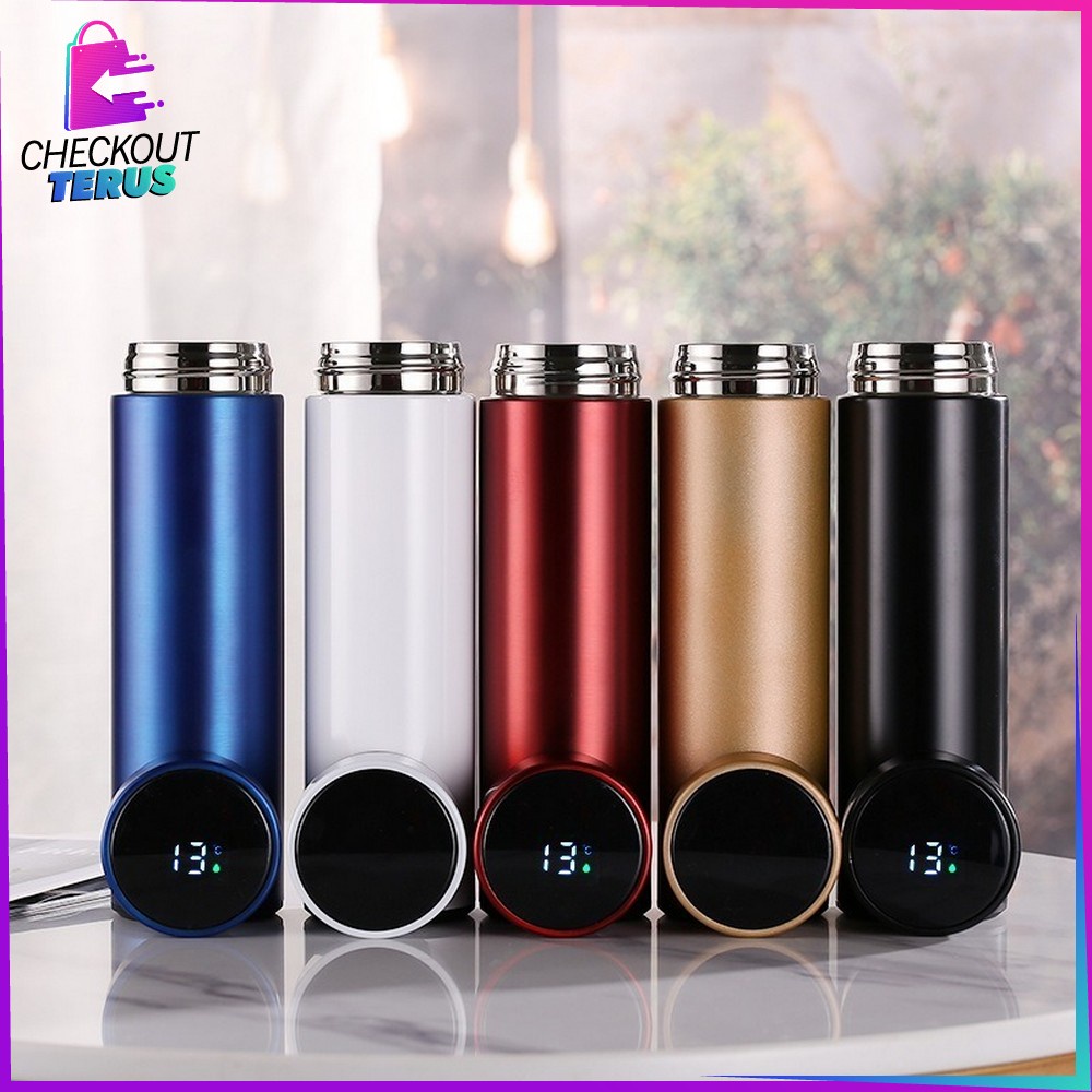 CT C311 C312 Termos Air Panas Stainless 500ML Thermos Air Panas Polos Perlengkapan Air Minum Vacuum Flask