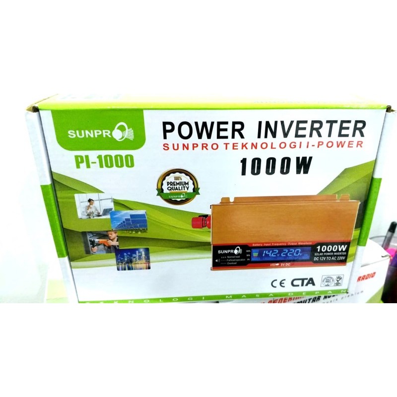 POWER INVERTER SUNPRO TEKNOLOGI POWER 1000W PI-1000