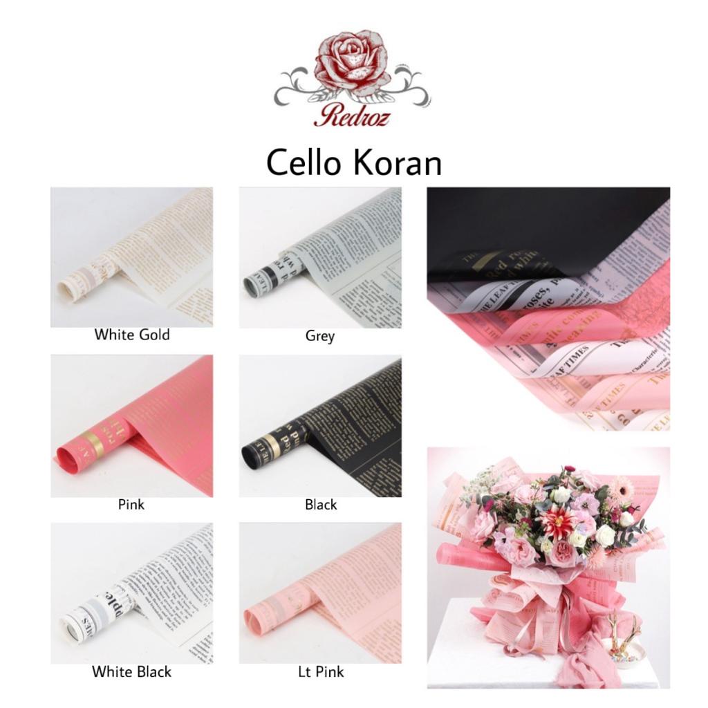 

Flower Wrapping / Kertas Bunga / Flower Paper Cellophane KORAN