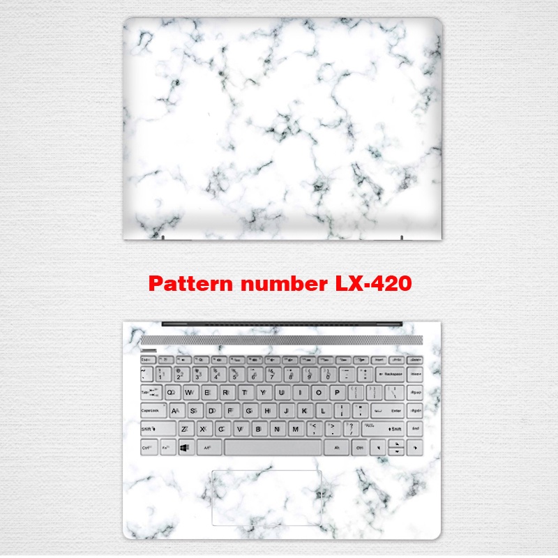 Computer Stickers Computer Laptop Skin Vinyl 2 Sides Laptop Skin for 11/12/13/14/15/17 Inch Universal Lenovo Air152021 Sticker Yoga Pro 14C 13s Protective Film R9000 Chao7000 Wei6 Notebook Y50-70 G50-80 Computer Film 15.6 Inch CUTE CUSTOM