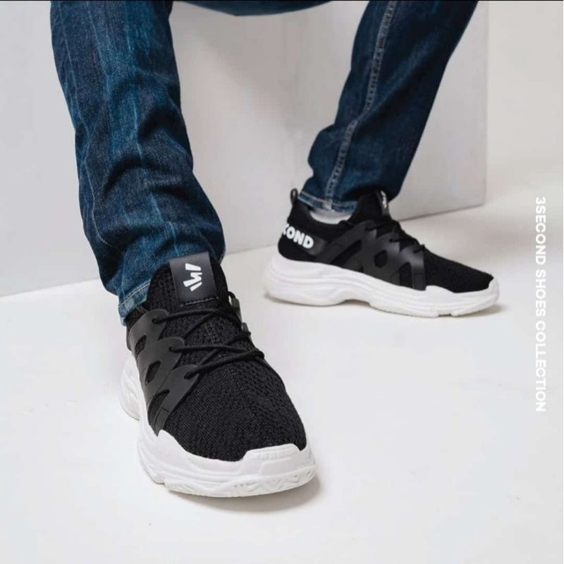 Sepatu Sneakers 3second Original