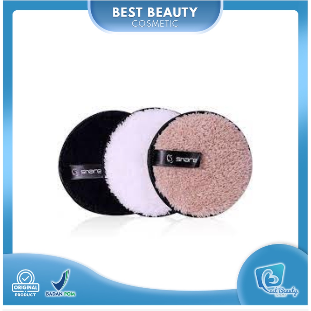★ BB ★ Nalamei Makeup Removal Clean Sponge Puff - Double Sided Face Cleansing Puff - Kapas Pembersih Make Up Remover