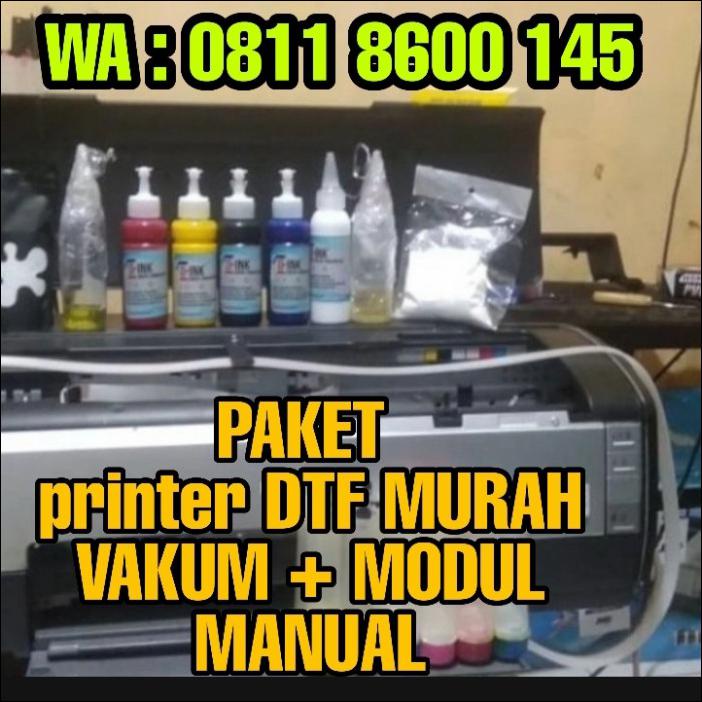 PAKET PRINTER SABLON DTF MURAH